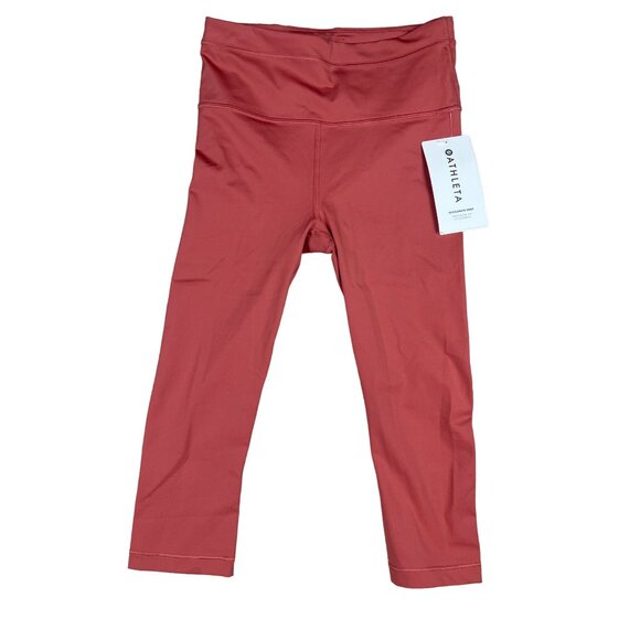 Athleta Pants - Athleta Accelerated Crop Pant Muted Red Size XS